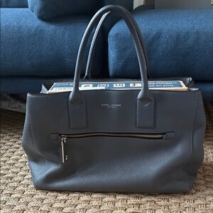Marc Jacobs Grey Leather Handbag